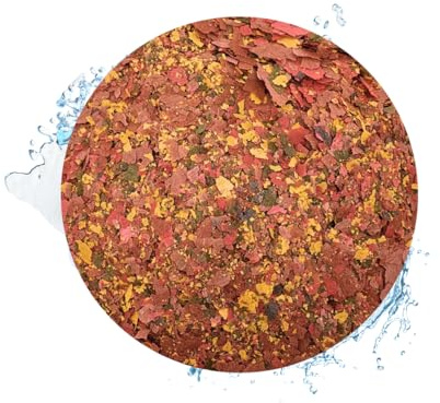 Warnick's Fischfutter Zierfischflocken Premium - 1 Liter | Hauptfutter für Zierfische, Aquarien- & Teichfische - Nährstoffreich & leicht verdaulich - Premium-Flockenfutter