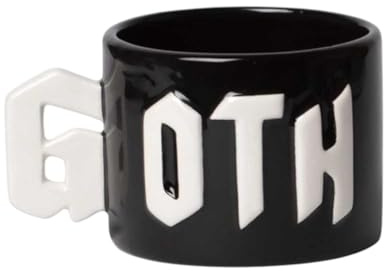 Alchemy England Goth Becher, handbemalt mit gotischer Schrift, Kaffee- und Teetasse, Geschenk
