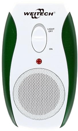 Weitech Wk0190 Ultraschall mit Nachtlicht - Maulwurfschreck - Insektenschutz qm 90