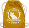 Turnbeutel Rucksack - Geschenk für Hundebesitzer - Stolze French Bulldog Mama - Unisize - Senfgelb - hunde sprüche hunde. aufschrift hund hundefreund hund, gassi hundemotiv spruch mit hunden