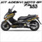 ADESIVI SPORT CARENA GRAFICA COMPATIBILE COMPATIBILE CON YAMAHA COMPATIBILE CON TMAX T MAX 500 01/07 ORO MOTO