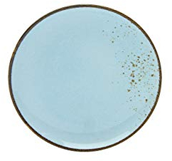 CreaTable, 22067, Serie Nature Collection, 6-teiliges Geschirrset, Dessertteller aus Steinzeug, spülmaschinen- und mikrowellengeeignet, Qualitätsproduktion