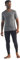 Icebreaker Merino Herren 200 Oasis Short Sleeve Crewe, Gritstone Hthr, Größe M