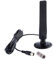 DollaTek Antena de TV HD para Interiores Antena de Receptor Digital Amplificado HD de Alta Ganancia Antena fácil de Instalar Adecuado para DVB-T2 TV para el hogar/TV para el automóvil