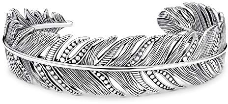 Thomas Sabo Unisex Armreif, 925 Sterlingsilber, AR099-637-21-L17, 17 cm
