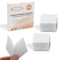 ECENCE 18 Stück Klettband selbstklebend extra stark, quadratisch 50x50mm, Klettverschluss selbstklebend Weiss, Klebepads für Wände, Boden, Türen, Auto