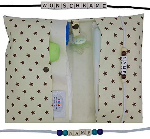 Große Windeltasche XXL mit Name Wickeltasche