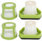 Filtros de vacío zhoul 2 uds, Accesorio de aspiradora de Pelo de Mascota de Repuesto para Pantalla de Filtro para Bissell 1608653 1782