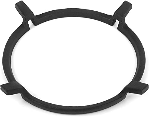 LATRAT 1 pezzo in ghisa Wok Ring universale antiscivolo fornello a gas, supporto per wok in ghisa antiscivolo, per piani cottura a gas, fornelli a gas