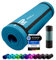 REFIT FITNESS Gymnastikmatte Profi 190 x 60 x 1.0 cm Petrolblau Blau PainProtect SmartCell NBR rutschfeste Yoga Matte Pilates Sport Gymnastik Yogamatte 10 MM Sportmatte Tragegurt Tasche