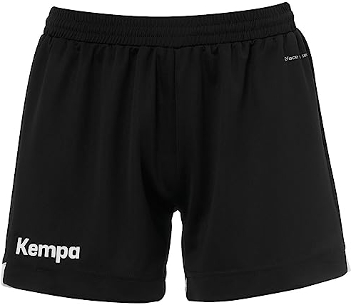 Kempa 200362301-Klassische Shorts Schwarz/Weiß XL