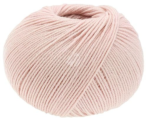 LANA GROSSA Merino Superiore | Pure, extrafeine Merinowolle waschmaschinenfest und filzfrei | Handstrickgarn aus 100% Schurwolle (Merino extrafein) | 50g Wolle zum Stricken & Häkeln | 180m Garn FB25