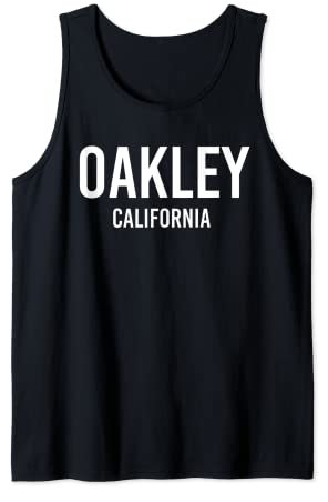 Oakley California CA USA Patriotische Vintage Sports Tank Top