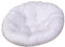 perfk 24x24 inch Seat Cushion Pillow Chair Pads Washable Round Patio Seat Cushion for Indoor Outdoor Swing Chair Office Rocking Chair, White