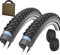 Schwalbe Marathon Plus MTB Reifen HS468 Unplattbar Reflex 29x2.25 | 57-622 mit AV Schlauch [ 2 STÜCK ]