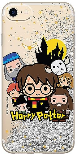 ERT GROUP Funda para teléfono móvil Apple iPhone 7/8/ SE 2/ SE 3 Original y con Licencia Oficial de Harry Potter con diseño Harry Potter 100, con Efecto desbordante de Purpurina
