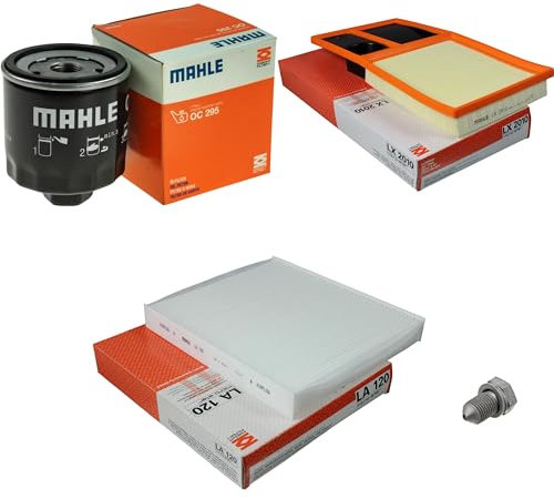 Inspektionspaket Wartungspaket Filterset mit Ölfilter OC 295, Luftfilter LX 2010, Innenraumfilter LA 120, Verschlussschraube
