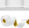 YushengTai Rodapie PVC,Blanco 12 M PVC Rodapies Autoadhesivo 18 x 18 mm, Rodapie Apto Para Cocina y Baño