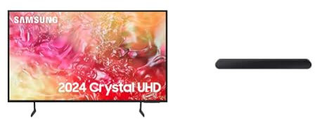 Samsung DU7110 85 Crystal UHD SmartTV UE85DU7110KXXU (2024) S60D 5.0ch Lifestyle All-in-one Soundbar
