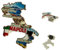 Dekorativer Magnet Napoli, Souvenir-Magnet mit Bildern von Neapel, zum Aufstellen auf Kühlschränken, Magnettafeln oder anderen metallischen Oberflächen.