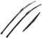 HPZPRPCEW Scheibenwischerblätter Vorne Und Hinten Für Opel Für Zafira B 2005-2008 2009 2010 Windschutzscheiben-Fensterbürsten 28+22+14