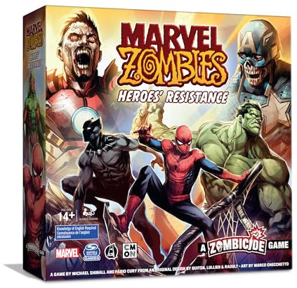 CMON | Marvel Zombies: Heroes' Resistance | Miniatures Board Game | Ages 14+ | 1-4 Players | 45-60 Minutes Playing Time