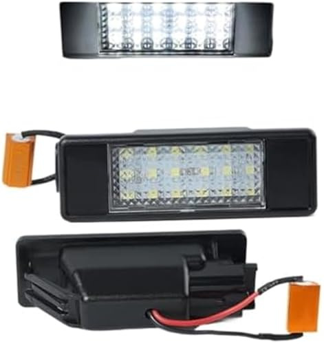 Jodriva Error Free LED License Plate Light Number Lamp, for Mercedes-Benz, Vito Viano W639 2003-2014 Sprinter W906 2006-2018 Car Number Plate Light