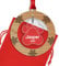 PERSONALISED 1st Christmas DOG PUPPY Present Tree Decoration Bauble Gifts Ornament - Cherry Veneer and Acrylic Engraved Christmas Tree Ornament - Keepsake Christmas Gifts Presents