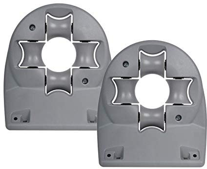 2 x Hozelock 2392 Wall Mounted Universal Garden Hose Reel Guide Bracket