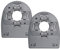 2 x Hozelock 2392 Wall Mounted Universal Garden Hose Reel Guide Bracket