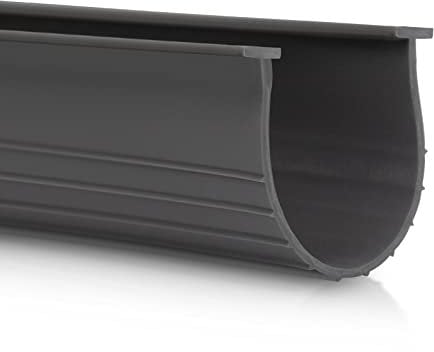 Joint d'étanchéité pour porte de garage 7,6 cm Gris style T 6,35 cm Toutes les largeurs 16' Wide Door