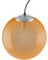 LEDVANCE Vintage Edition 1906, Deckenleuchte mit E27 Sockel, Oranges Glas, Ohne Leuchtmittel, Bubble Pendant