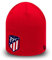 Atletico Madrid FC Unisex Atletico Madrid Logo Red Skull Knitted Beanie, rot (rot), Einheitsgröße