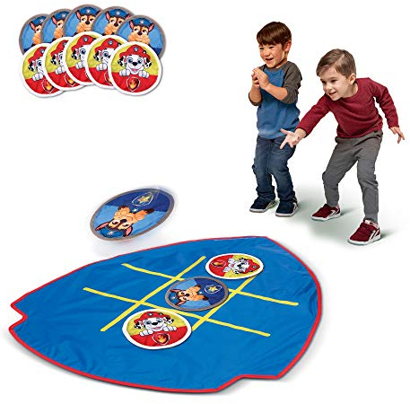 Paw Patrol Tic Tac Wurfspiel für drinnen und draußen.