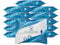 Drylife Premium 5-in-1 Fragranced Disposable XXL Incontinence Wipes | Moisturising Antibacterial Barrier Protection Skin Cleansing Cloths (12 Packs of 25)