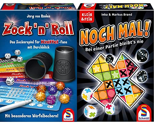 Schmidt Spiele 49320 Zock'n'Roll & 49327 Noch mal!