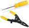 Gulfmew Spray Head Tools and Sprinkler Tool Set Compatible with RainBird 1800/5000 Series Sprinkler Head Tool, Screwdriver Rotor Removal Tool Kit for Lawn Irrigation System Repair, Yellow