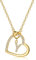 LIHELEI Damen Halskette Herz Buchstabe 925 Silber Kette Damen Personalisiere Kette, Geburtstags und Weihnachten Geschenk Für Frauen Mädchen Mama Freundin - Y(Gold)