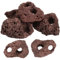 Yardwe Volcanic Stone Colonization Ring Fireplace Decor Bonsai Planter Pot Muicle Plants Volcanic Rock Aquarium BBQ Rock Aquarium Rock for Fish Tank Aquarium Stone 6pcs