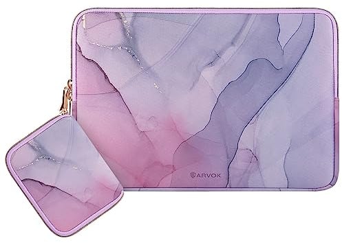 ARVOK Laptoptasche MacBook Air Tasche für MacBook Air 13 M3 M2 M1 2024 2023-2012,MacBook Pro 14/13 M4 M3 M2 M1, Laptophülle Notebook Hülle Tasche für 13 Zoll Surface Laptop, MateBook D14, Lenovo Dell
