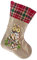 Demiawaking DIY 5D Diamant Malerei Weihnachtsstrumpf Weihnachtssocken Diamond Painting Socke Stickerei Weihnachtsdeko Geschenk Tasche Handwerk Party Deko Geschenk (V)