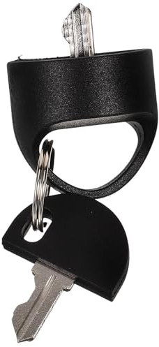 DOITOOL Pride Scooter Key, Mobility Scooter Accessory, Anti-Theft Key for Prides Mobility Scooter K2305M, Black, Plastic and Stainless Steel, Easy Pull Key for Elderly, Electromobile Use