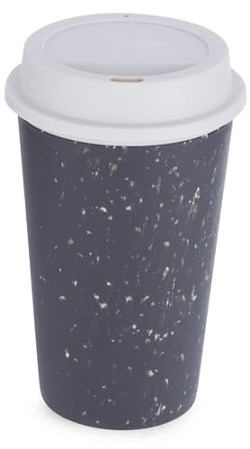 Circular & Co Reusable Now Coffee Cup - 12oz/340ml - Insulated, Sustainable & Recyclable - Coffee Travel Mug - Snap Fit Lid - Medium Drink - BPA Free - Dishwasher Safe