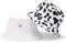 Adicloz Fischerhut Damen Smile Double-Side Verschiedene Color Print, Bucket Hat Bunt Bestickte, Sonnenhut Sommerhut Baumwolle Herren Damen, Hut Reversibel Anglerhut Freizeithut Outdoor Unisex Hüte