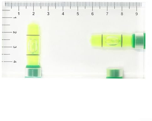 YUANGANG Multifunktionale transparente magnetische Wasserwaage für genaue Messungen, hochpräzise T-Bubble-Wasserwaage