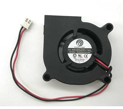 Cooling fan For PLB05020S24M 24V 0.14A 5020 5CM inverter turbo blower fan 2-wire