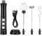 Milk Frother Handheld, Coffee Frother USB Rechargeable, Electric Automatic Egg Beater Mixer Milk Frother 3 Speed Adjustable Blender with Whisk Milk Frother Attachments