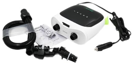 Fenteer Pompa Ad Aria Elettrica Portatile Professionale per Gommoni, Gommoni, Gommoni da Piscina