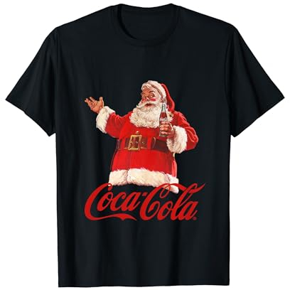 Bouteille de Père Noël Coca Cola T-Shirt