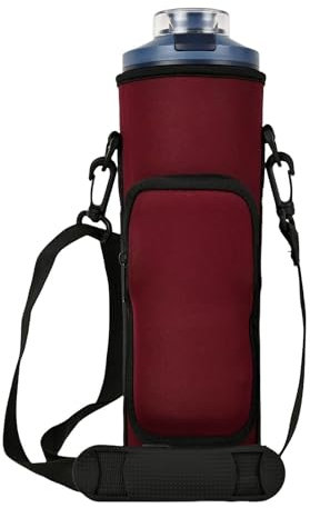 AF-WAN Blast Max Portable Blender Storage Case Bag with Shoulder Strap Compatible With Ninja Blast Max Portable Blender BC251NV/BC251GY/BC251MT/BC251PK/BC251LD/BC251IV (Burgundy)